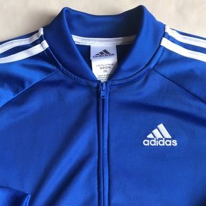 Adidas active athletic zip jacket for boys girls